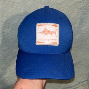 Columbia Royal Blue Cap with Marlin Patch True To The Pursuit